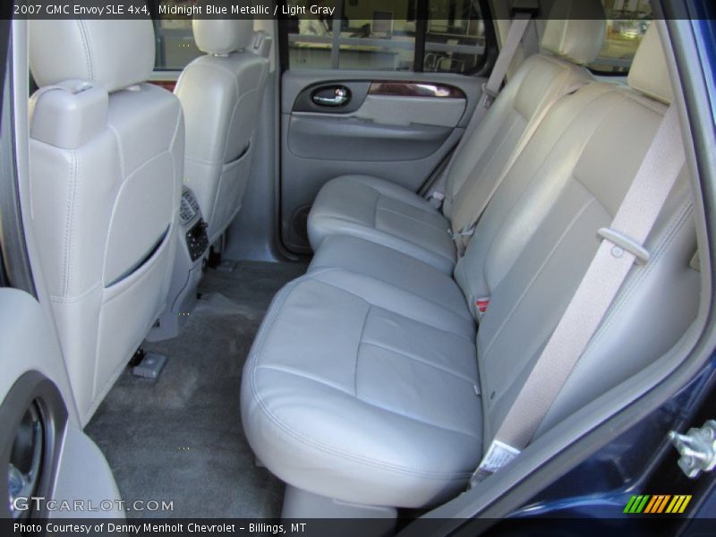 Midnight Blue Metallic / Light Gray 2007 GMC Envoy SLE 4x4