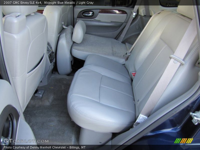 Midnight Blue Metallic / Light Gray 2007 GMC Envoy SLE 4x4