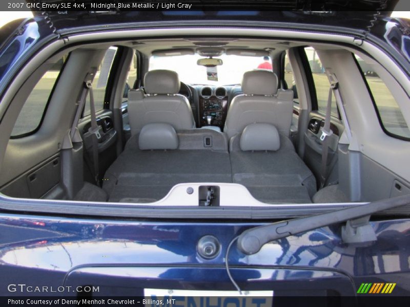 Midnight Blue Metallic / Light Gray 2007 GMC Envoy SLE 4x4