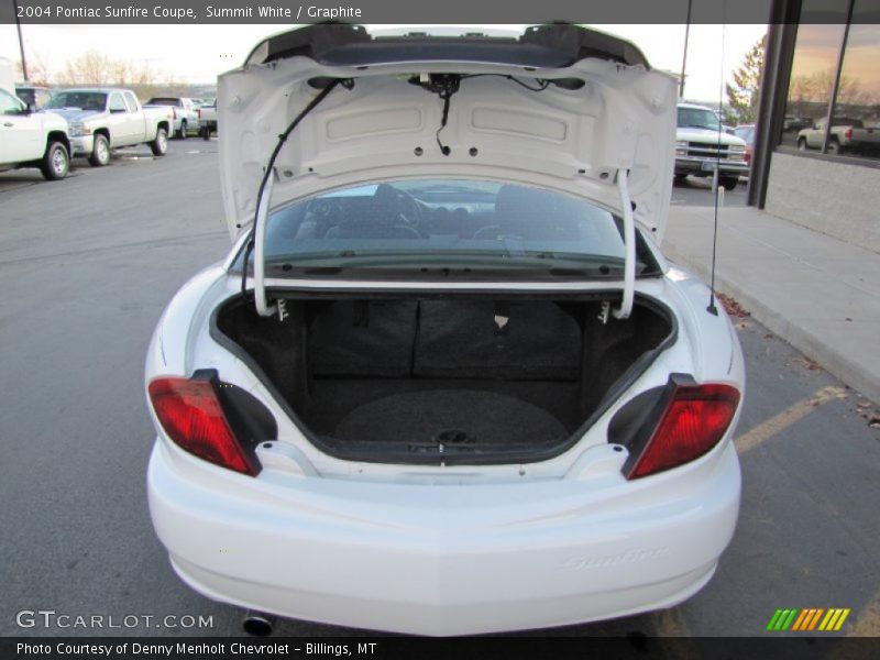 Summit White / Graphite 2004 Pontiac Sunfire Coupe