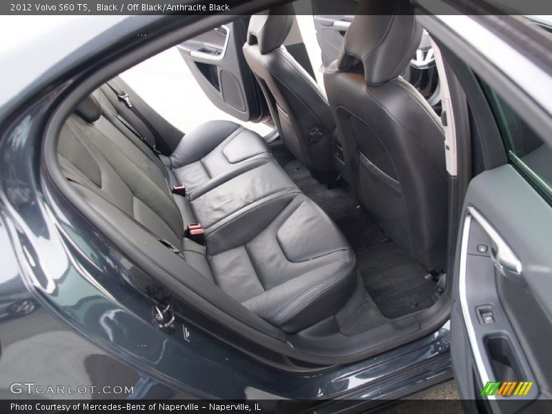 Black / Off Black/Anthracite Black 2012 Volvo S60 T5
