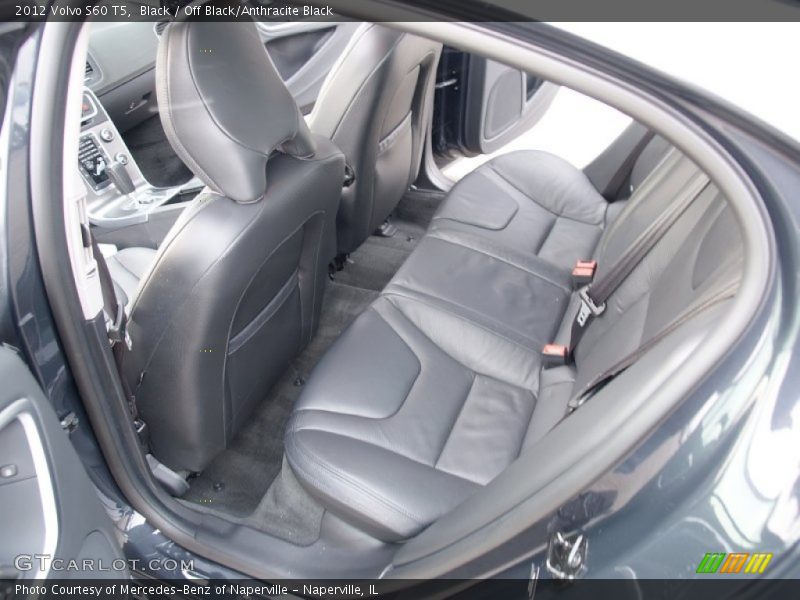 Black / Off Black/Anthracite Black 2012 Volvo S60 T5