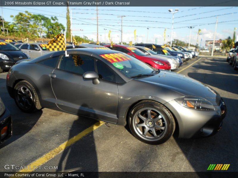 Titanium Gray Pearl / Dark Charcoal 2006 Mitsubishi Eclipse GT Coupe