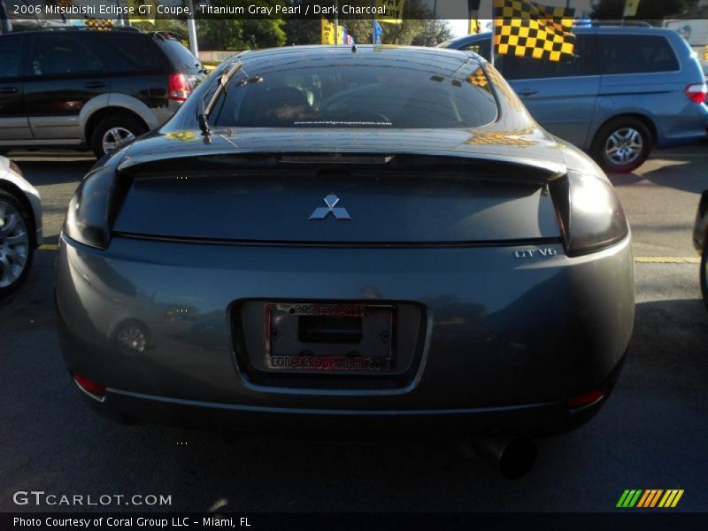 Titanium Gray Pearl / Dark Charcoal 2006 Mitsubishi Eclipse GT Coupe