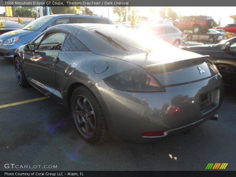 Titanium Gray Pearl / Dark Charcoal 2006 Mitsubishi Eclipse GT Coupe