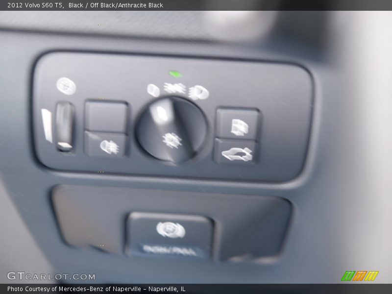 Black / Off Black/Anthracite Black 2012 Volvo S60 T5