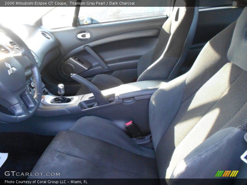 Titanium Gray Pearl / Dark Charcoal 2006 Mitsubishi Eclipse GT Coupe