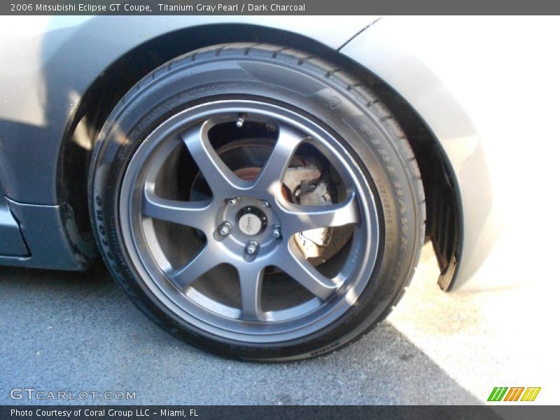 Titanium Gray Pearl / Dark Charcoal 2006 Mitsubishi Eclipse GT Coupe