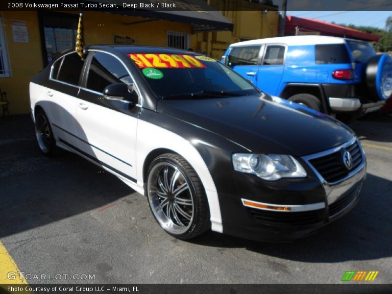 Deep Black / Black 2008 Volkswagen Passat Turbo Sedan