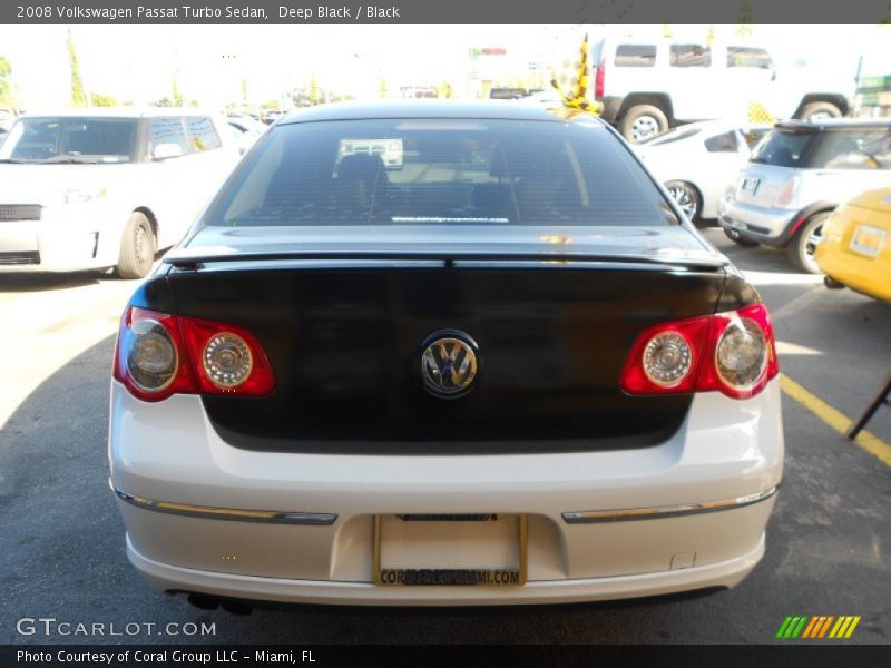 Deep Black / Black 2008 Volkswagen Passat Turbo Sedan