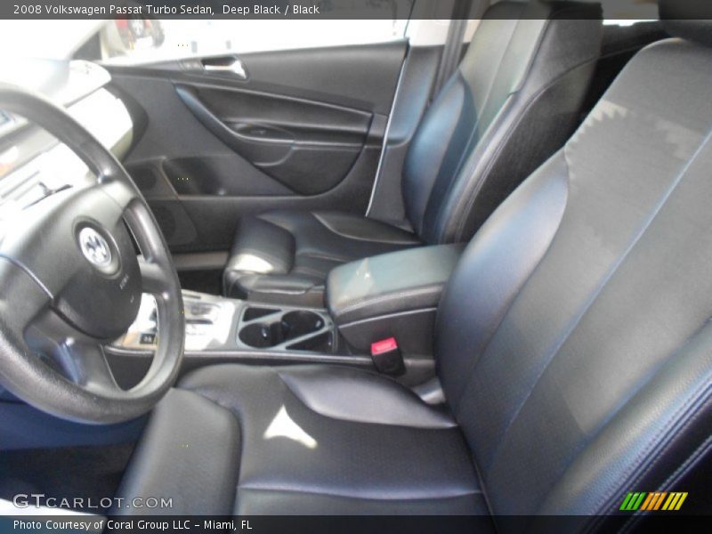 Deep Black / Black 2008 Volkswagen Passat Turbo Sedan