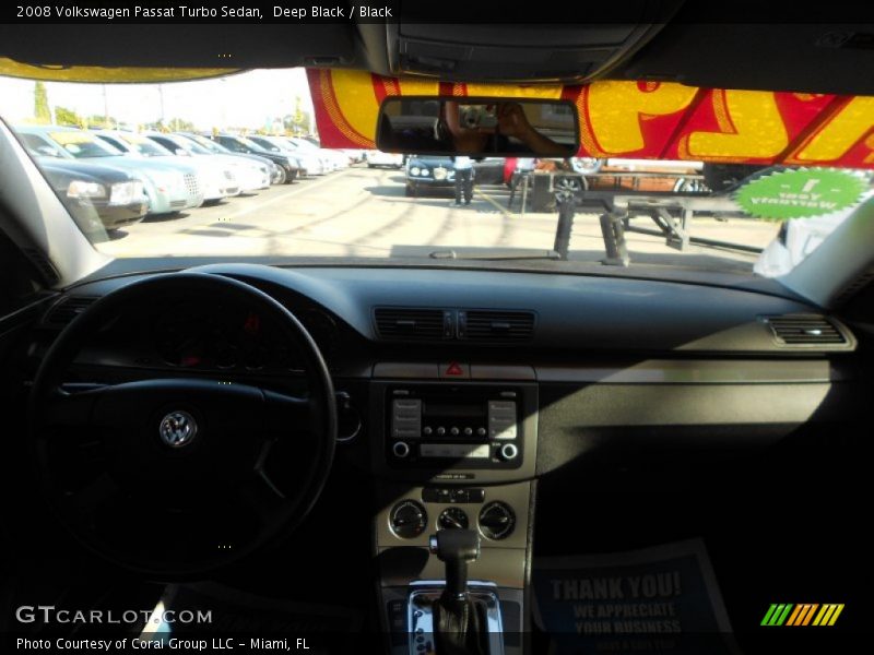 Deep Black / Black 2008 Volkswagen Passat Turbo Sedan