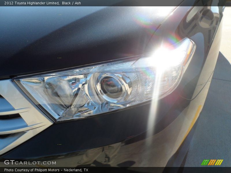 Black / Ash 2012 Toyota Highlander Limited