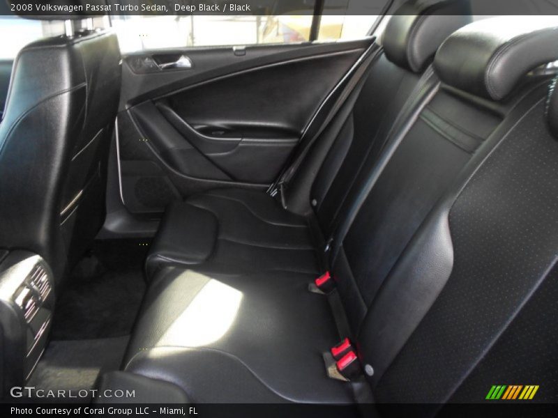 Deep Black / Black 2008 Volkswagen Passat Turbo Sedan