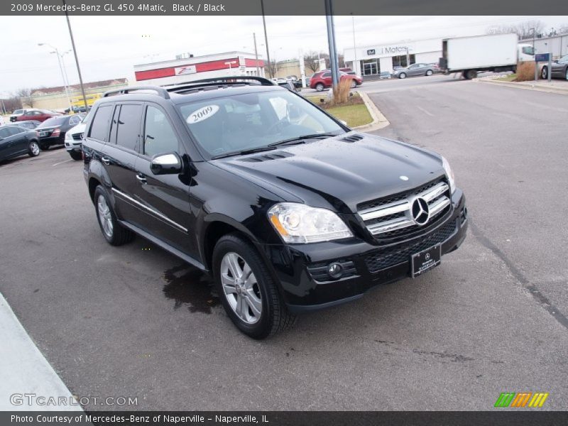 Black / Black 2009 Mercedes-Benz GL 450 4Matic