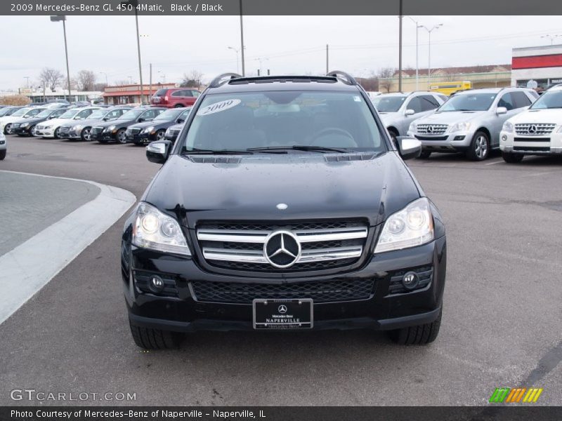 Black / Black 2009 Mercedes-Benz GL 450 4Matic