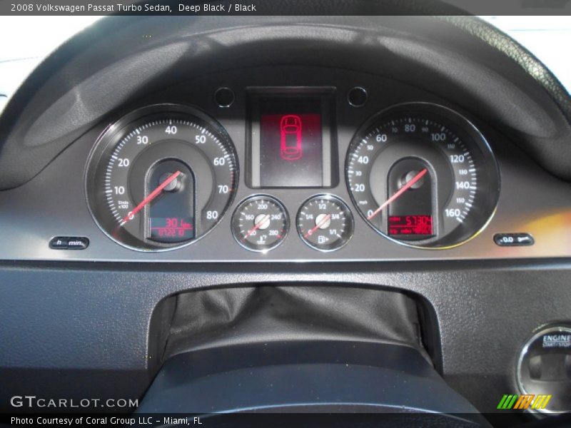 Deep Black / Black 2008 Volkswagen Passat Turbo Sedan