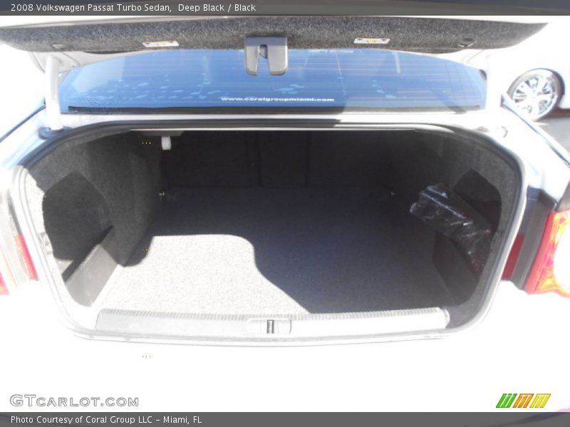 Deep Black / Black 2008 Volkswagen Passat Turbo Sedan