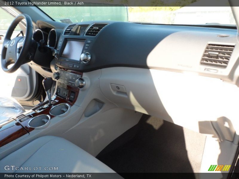 Black / Ash 2012 Toyota Highlander Limited