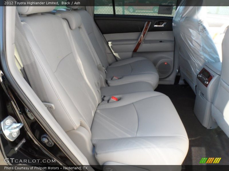 Black / Ash 2012 Toyota Highlander Limited