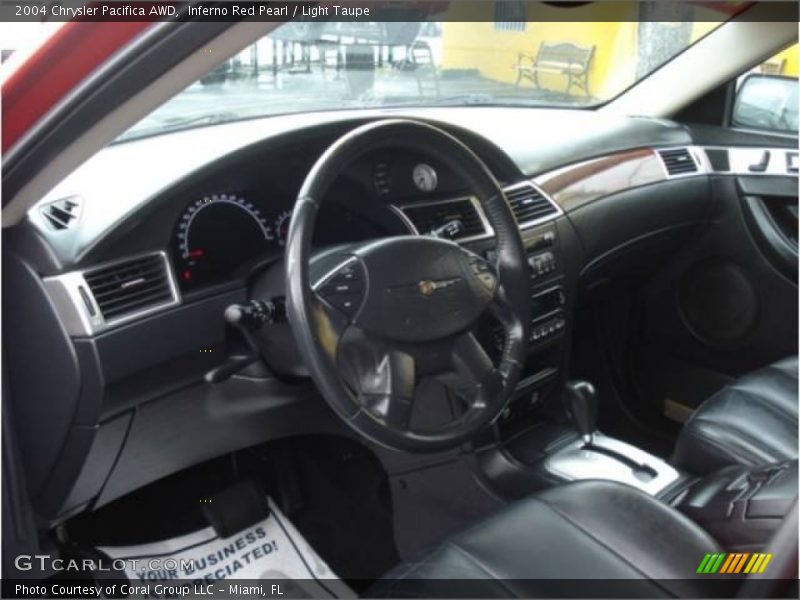 Inferno Red Pearl / Light Taupe 2004 Chrysler Pacifica AWD