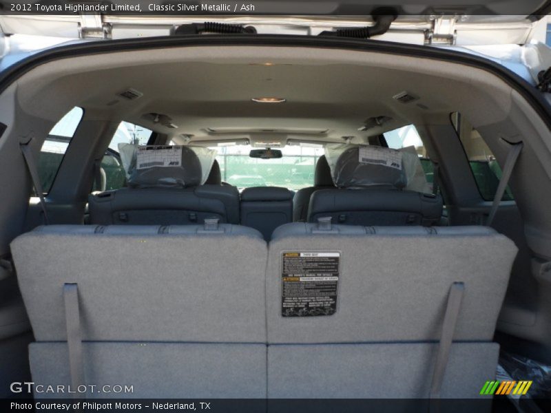 Classic Silver Metallic / Ash 2012 Toyota Highlander Limited