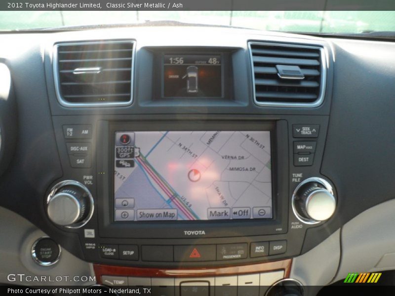 Classic Silver Metallic / Ash 2012 Toyota Highlander Limited