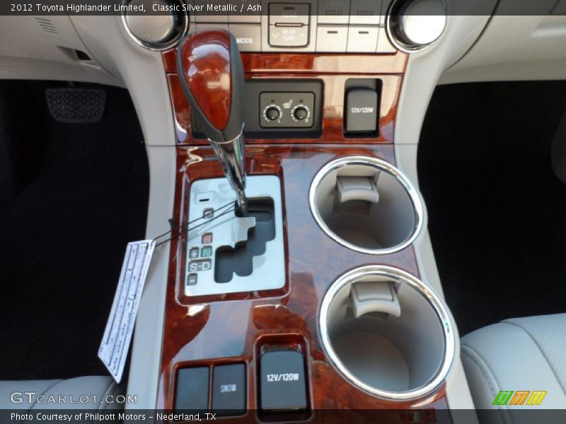 Classic Silver Metallic / Ash 2012 Toyota Highlander Limited