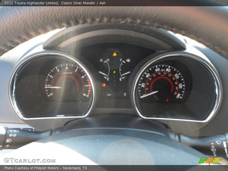 Classic Silver Metallic / Ash 2012 Toyota Highlander Limited