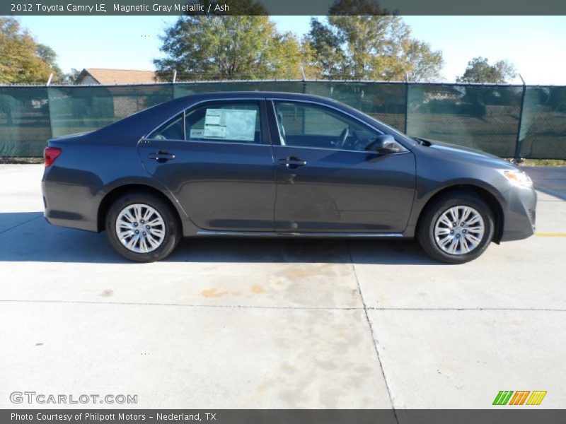 Magnetic Gray Metallic / Ash 2012 Toyota Camry LE