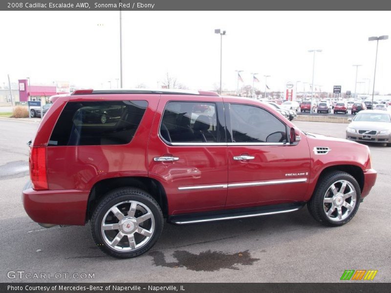 Sonoma Red / Ebony 2008 Cadillac Escalade AWD