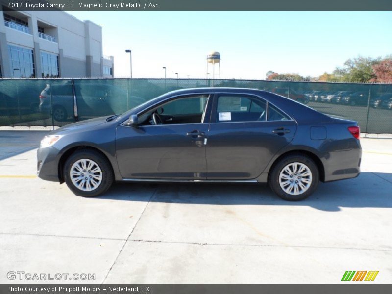 Magnetic Gray Metallic / Ash 2012 Toyota Camry LE
