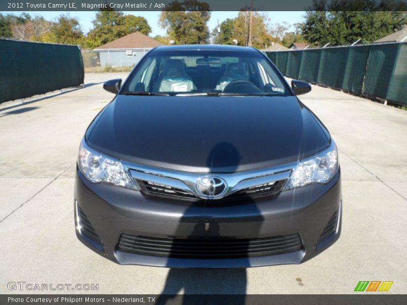 Magnetic Gray Metallic / Ash 2012 Toyota Camry LE