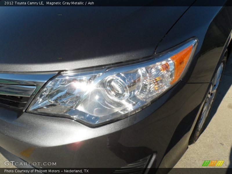 Magnetic Gray Metallic / Ash 2012 Toyota Camry LE