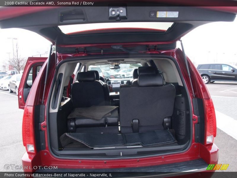 Sonoma Red / Ebony 2008 Cadillac Escalade AWD