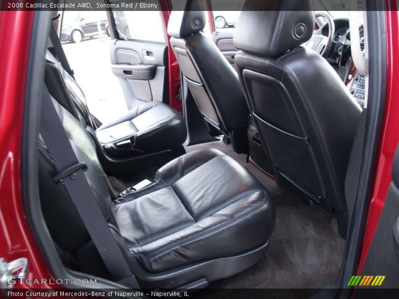 Sonoma Red / Ebony 2008 Cadillac Escalade AWD