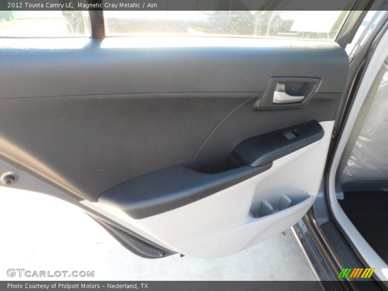 Magnetic Gray Metallic / Ash 2012 Toyota Camry LE