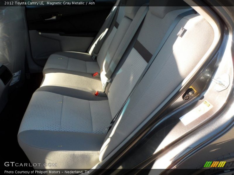 Magnetic Gray Metallic / Ash 2012 Toyota Camry LE