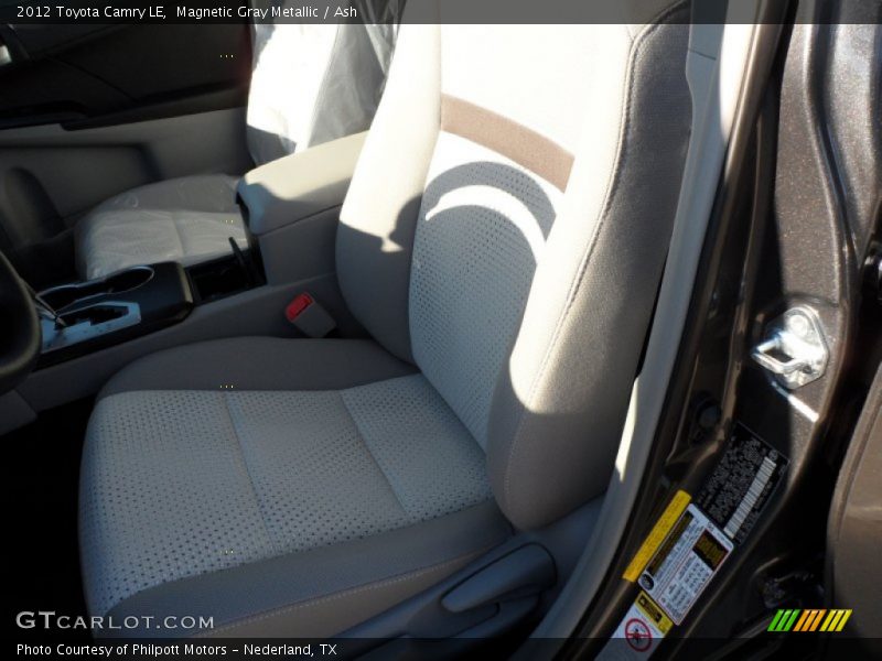 Magnetic Gray Metallic / Ash 2012 Toyota Camry LE