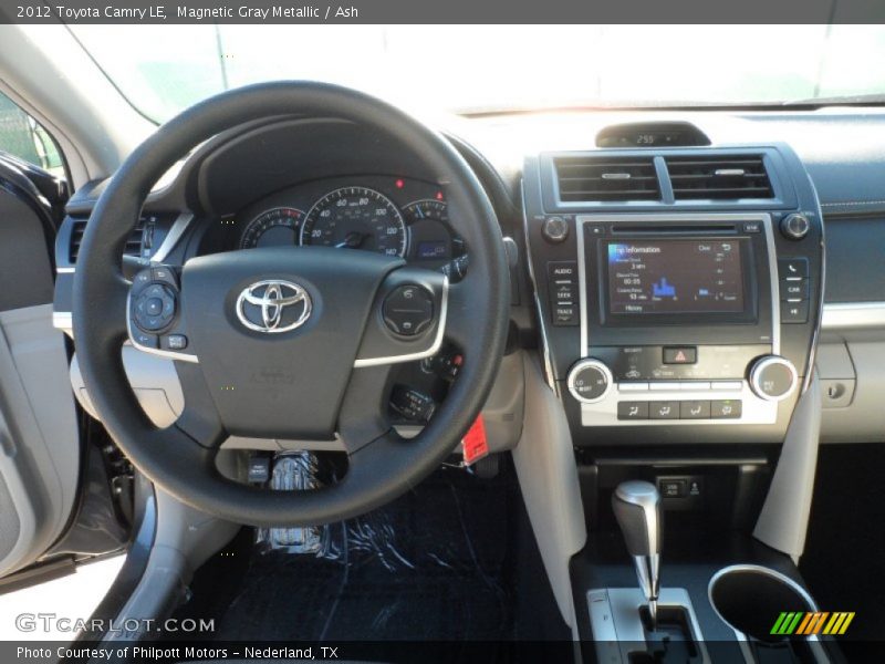 Magnetic Gray Metallic / Ash 2012 Toyota Camry LE