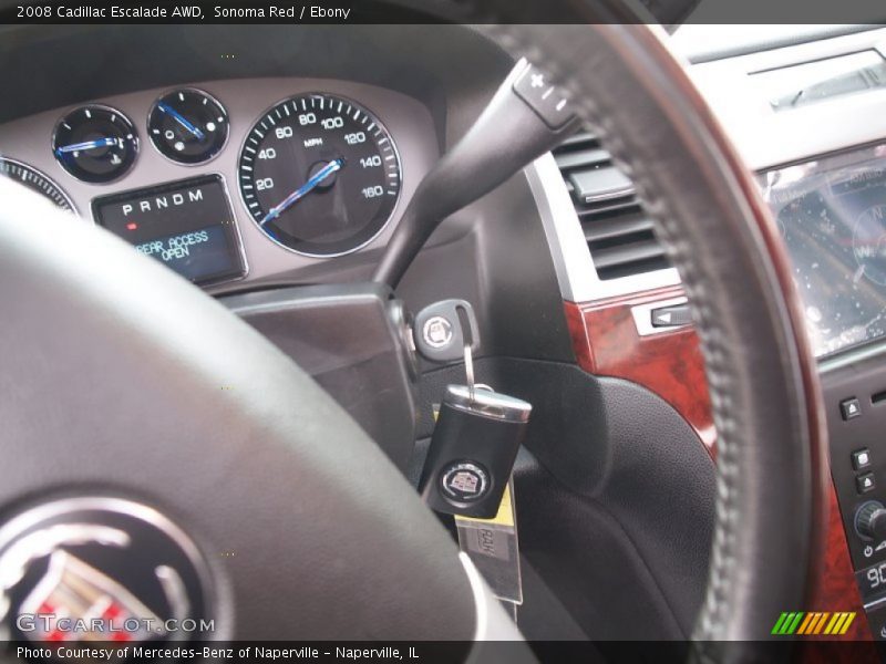 Sonoma Red / Ebony 2008 Cadillac Escalade AWD