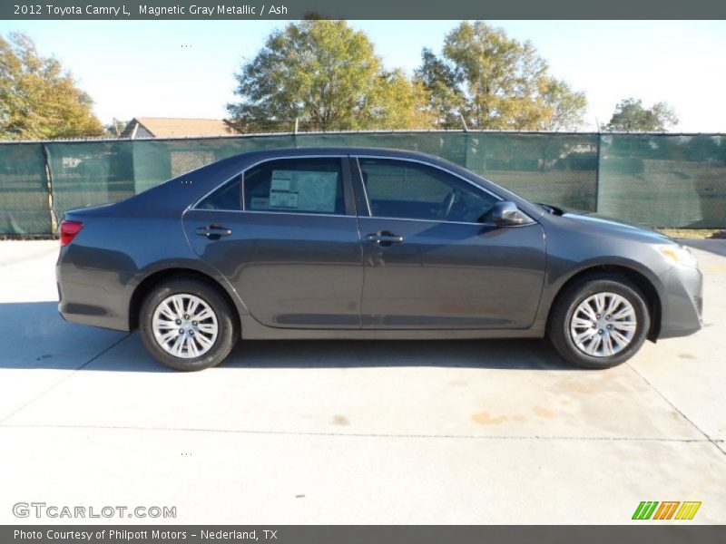 Magnetic Gray Metallic / Ash 2012 Toyota Camry L