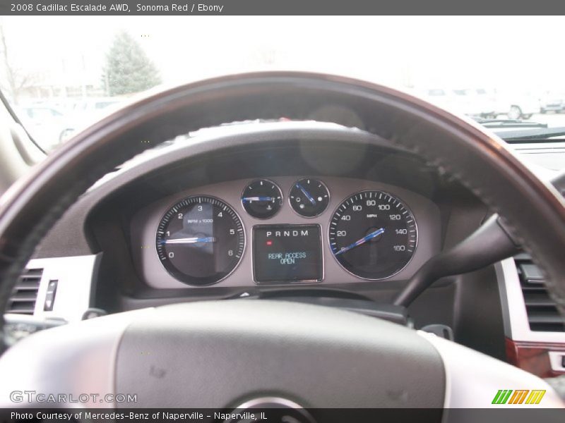 Sonoma Red / Ebony 2008 Cadillac Escalade AWD
