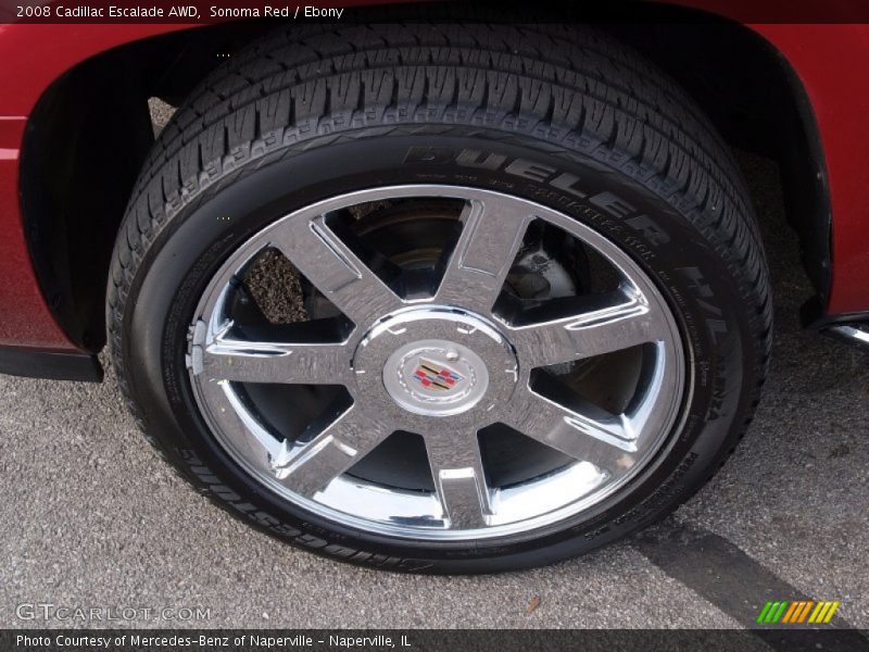 Sonoma Red / Ebony 2008 Cadillac Escalade AWD
