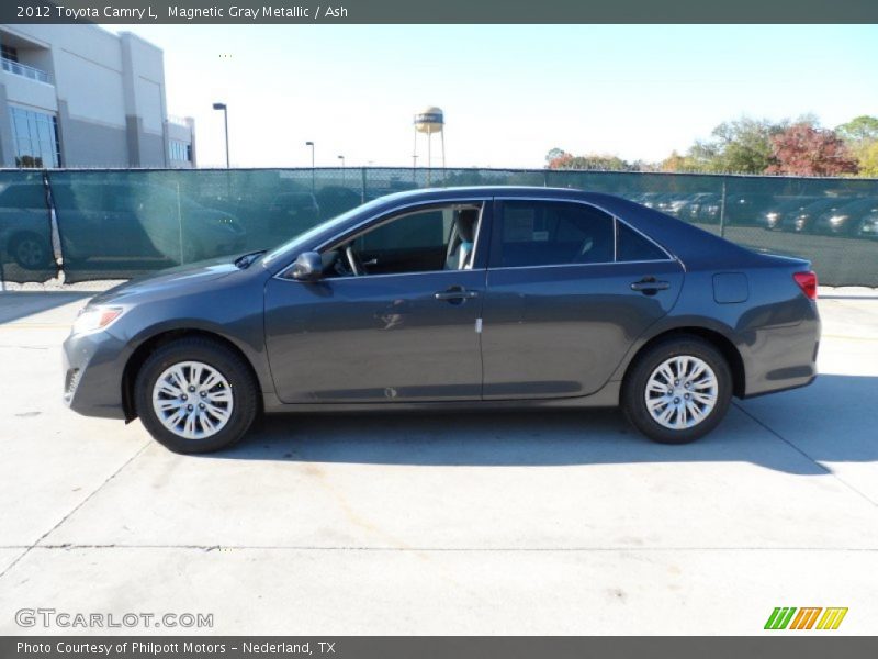 Magnetic Gray Metallic / Ash 2012 Toyota Camry L
