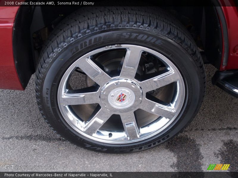 Sonoma Red / Ebony 2008 Cadillac Escalade AWD