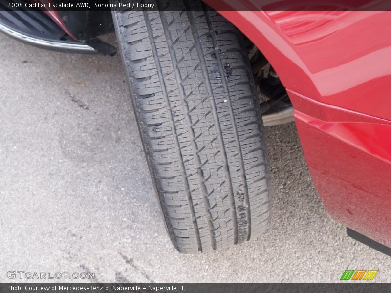 Sonoma Red / Ebony 2008 Cadillac Escalade AWD