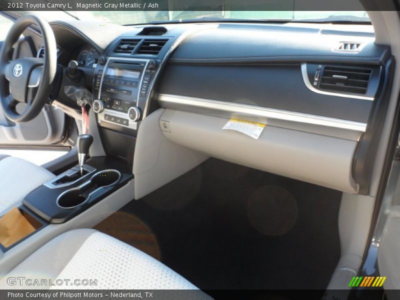 Magnetic Gray Metallic / Ash 2012 Toyota Camry L
