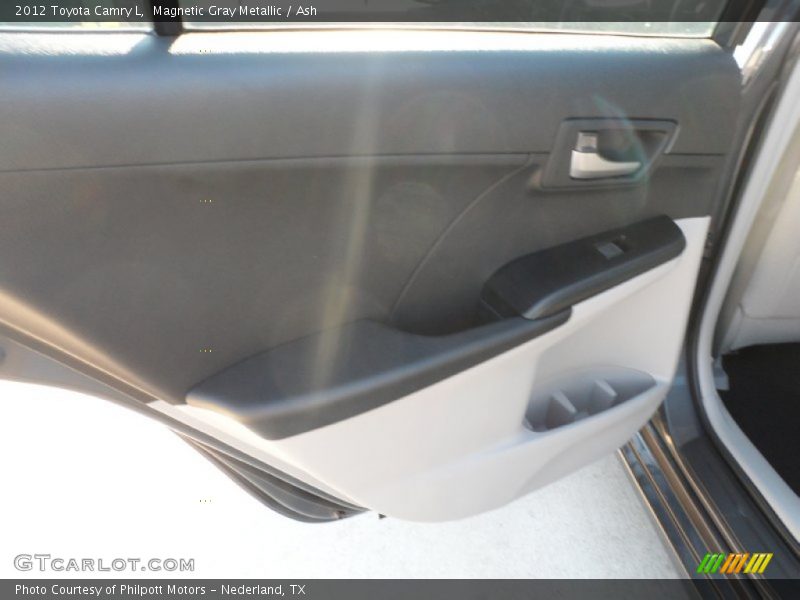 Magnetic Gray Metallic / Ash 2012 Toyota Camry L