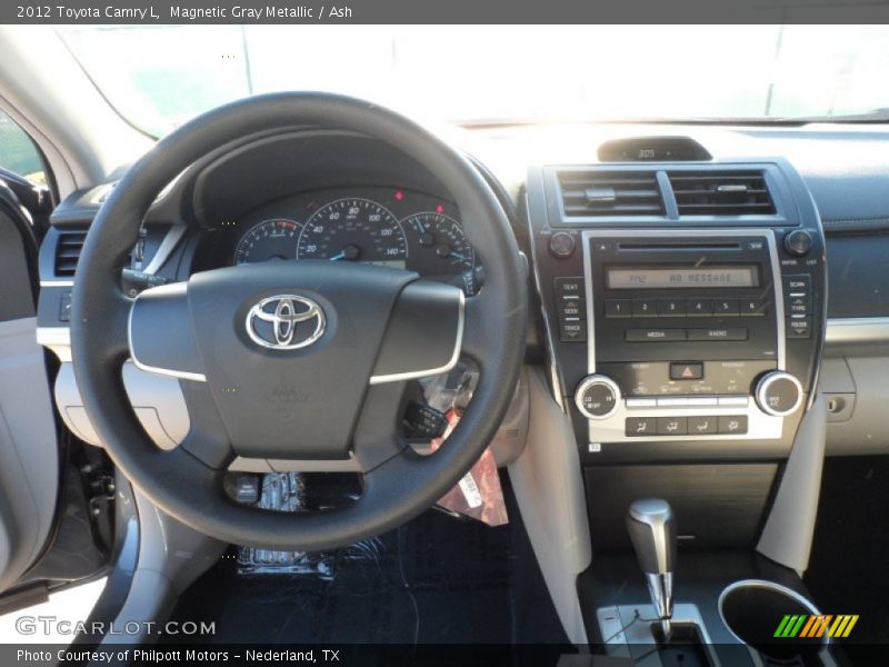 Magnetic Gray Metallic / Ash 2012 Toyota Camry L